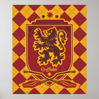 Harry Potter | Gryffindor QUIDDITCH™-vapen Poster