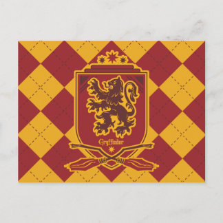 Harry Potter | Gryffindor QUIDDITCH™-vapen Vykort