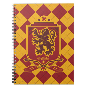 Harry Potter Gryffindor QUIDDITCH™-Vapensköld Anteckningsbok