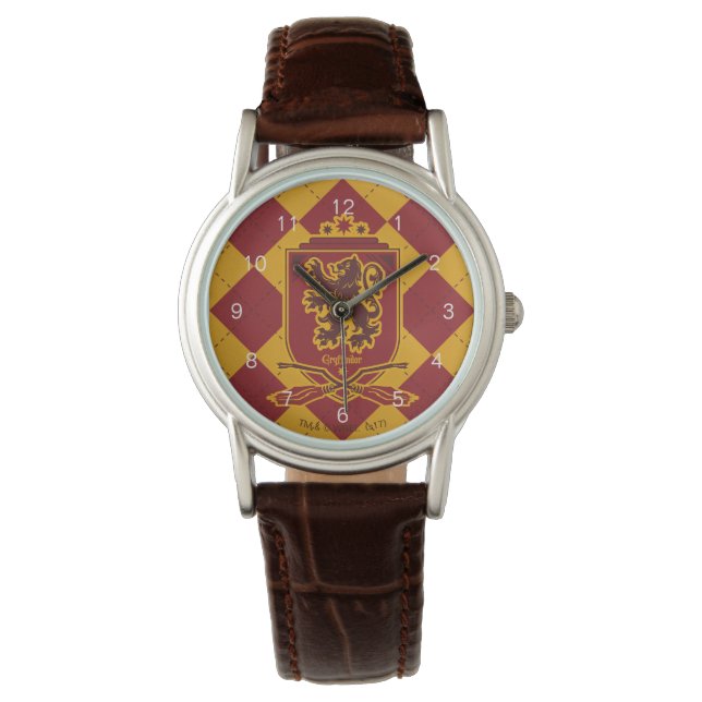 Harry Potter | Gryffindor QUIDDITCH™-Vapensköld Armbandsur (Framsida)