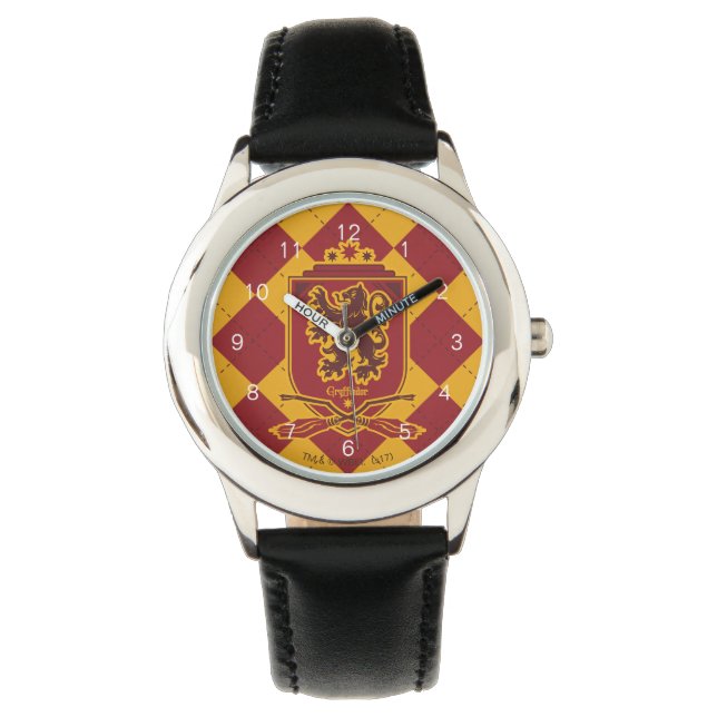 Harry Potter | Gryffindor QUIDDITCH™-Vapensköld Armbandsur (Framsida)