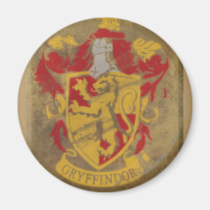 Harry Potter Gryffindor - Retro Husets vapenklot Magnet