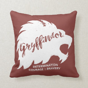 Harry Potter   GRYFFINDOR™ Silhouette Typografi Kudde