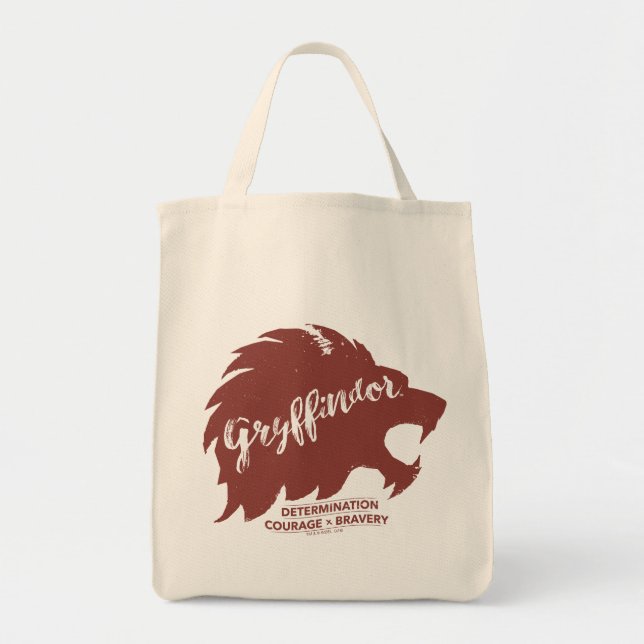 Harry Potter | GRYFFINDOR™ Silhouette Typografi Tygkasse (Framsidan)