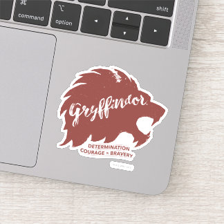 Harry Potter | GRYFFINDOR™ Silhouettetypografi Klistermärken