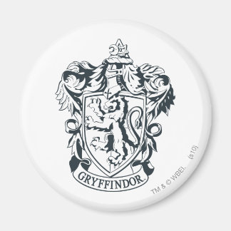 Harry Potter | Gryffindor Stencil Sketch Magnet
