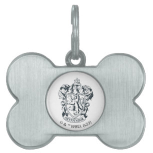 Harry Potter Gryffindor stencilskiss ID-bricka Husdjur