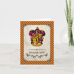 Harry Potter Gryffindor Tack Kort