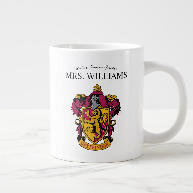 Harry Potter | Gryffindor Teacher Personalize Jumbo Mugg (Höger)