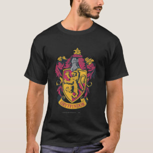 Harry Potter Gryffindor vapenmärke Guld och Rött Tee Shirt