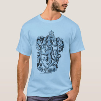 Harry Potter | Gryffindor vapensköld blå T-shirt