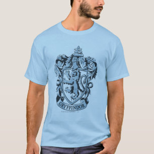 Harry Potter Gryffindor vapensköld blå Tröja