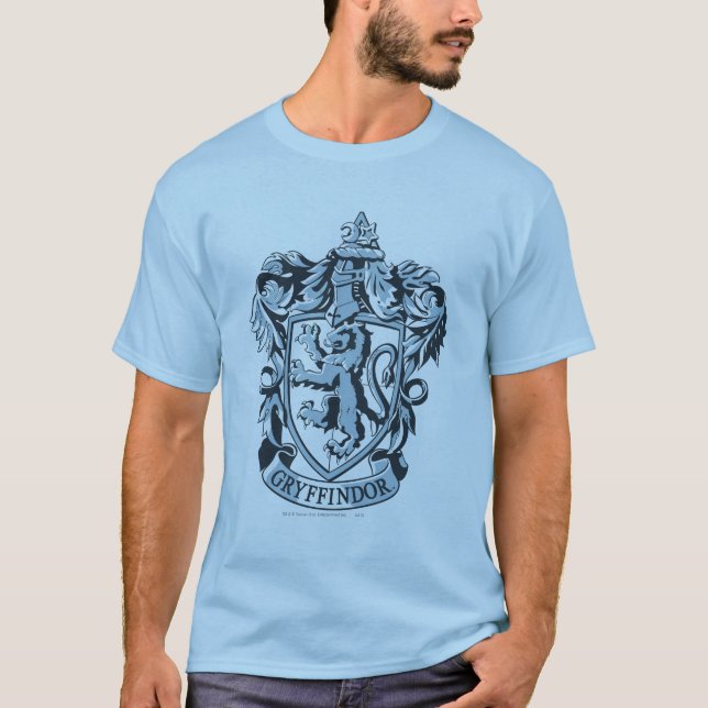 Harry Potter | Gryffindor vapensköld blå Tröja (Framsida)