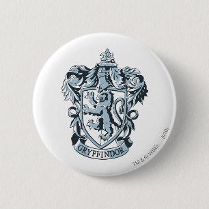 Harry Potter Gryffindor Vapensköld Blue Knapp