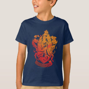 Harry Potter   Gryffindor vapensköld - Fläckig T Shirt