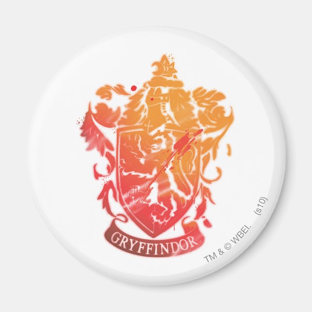 Harry Potter | Gryffindor Vapensköld - Plattform Magnet (Framsidan)