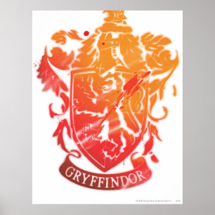 Harry Potter Gryffindor Vapensköld - Plattform Poster