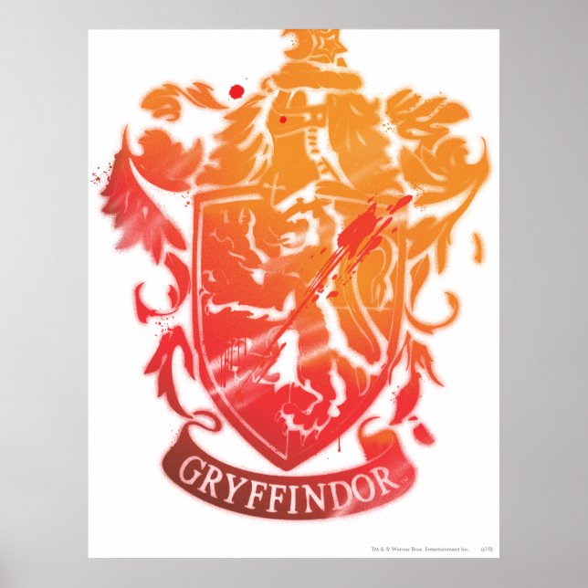 Harry Potter | Gryffindor Vapensköld - Plattform Poster (Framsidan)