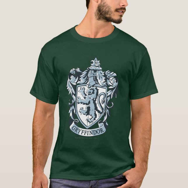 Harry Potter | Gryffindor vapensköldblått Tee (Framsida)