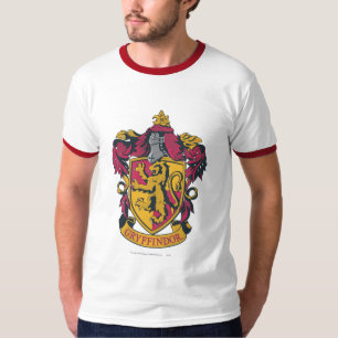 Harry Potter Gryffindor vapensköldguld och röt Tröja