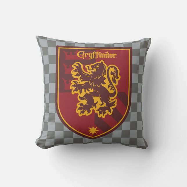 Harry Potter | Gryffindors Hus Stolt Pride Crest Kudde (Framsida)