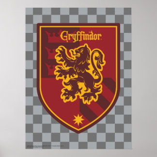 Harry Potter | Gryffindors Hus Stolthet Vapenmärke Poster