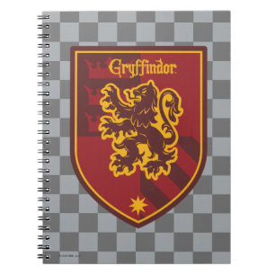 Harry Potter Gryffindors Hus Stolthetsvapen Anteckningsbok Med Spiral