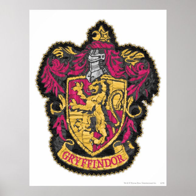 Harry Potter | Gryffindors Husvapen Poster (Framsidan)
