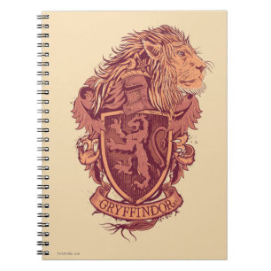 Harry Potter Gryffindors Lejonvapen Anteckningsbok