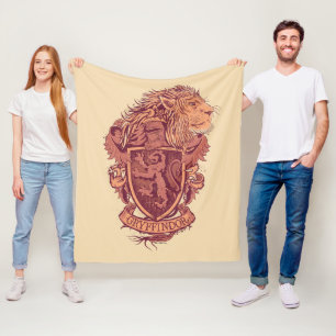 Harry Potter Gryffindors Lejonvapen Fleecefilt