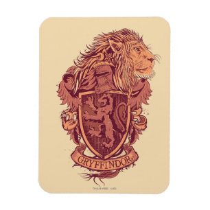 Harry Potter Gryffindors Lejonvapen Magnet