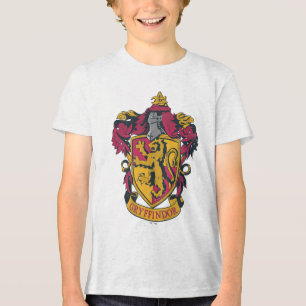 Harry Potter Gryffindors vapen Guld och Röd Tee