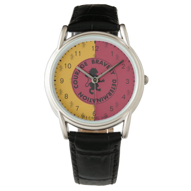 Harry Potter | GYFFINDOR™-grafik för husvagnar Armbandsur (Framsida)
