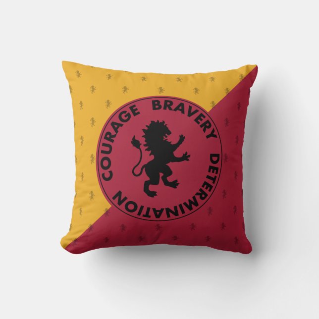 Harry Potter | GYFFINDOR™-grafik för husvagnar Kudde (Framsida)