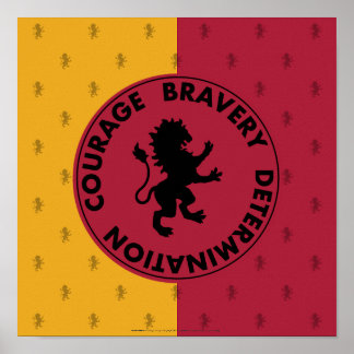 Harry Potter | GYFFINDOR™-grafik för husvagnar Poster