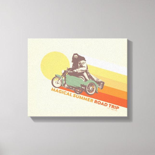 HARRY POTTER™ | Hagrid Magic Summer Road Resa Canvastryck (Framsida)