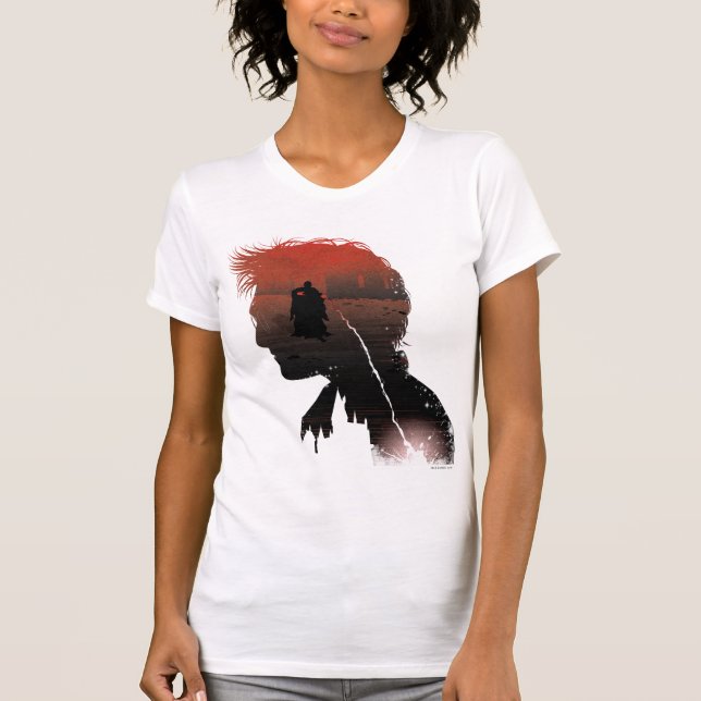 Harry Potter | Harry & Voldemort trollkarlduell T-shirt (Framsida)