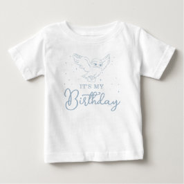 Harry Potter Hedwig Blå Magisk Födelsedag T Shirt