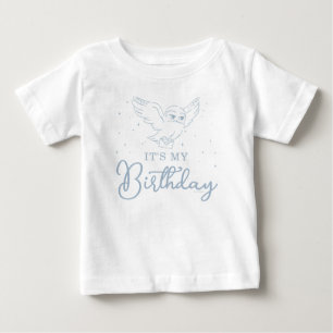 Harry Potter Hedwig Blå Magisk Födelsedag T Shirt