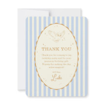 Harry Potter Hedwig Blue Stripe Birthday
