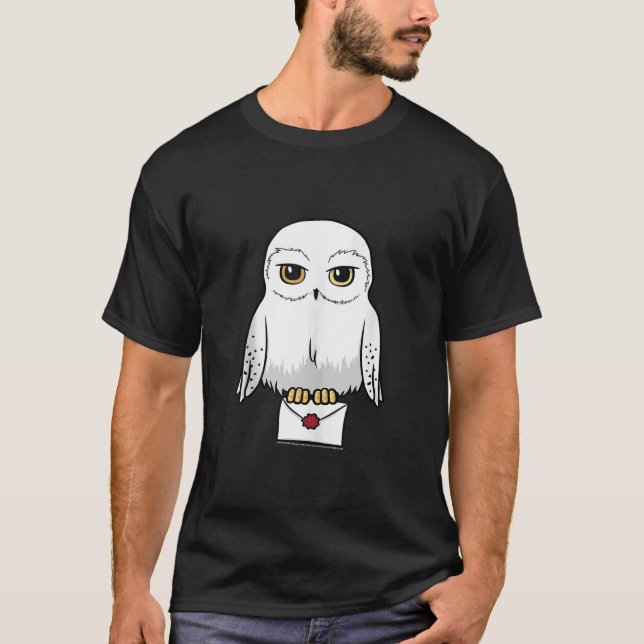 Harry Potter Hedwig Cute Cartoon Portrait Tank Top T Shirt (Framsida)