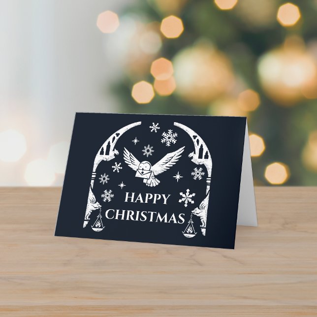 HARRY POTTER™ Hedwig Delivering Helgdag Brev Helgkort (Skapare uppladdad)