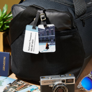 HARRY POTTER™ & Hedwig i HOGWARTS™ gård Bagagebricka