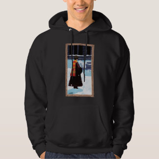 HARRY POTTER™ & Hedwig i HOGWARTS™ innergård Hoodie
