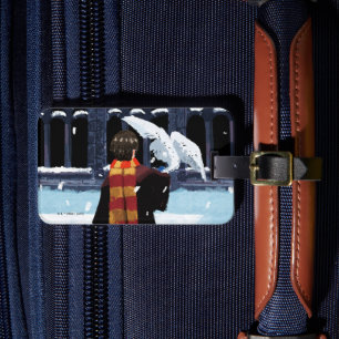 HARRY POTTER™ & Hedwig i Snö Bagagebricka