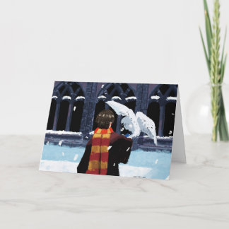 HARRY POTTER™ & Hedwig i Snö Kort