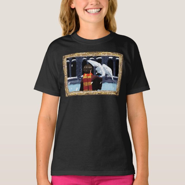 HARRY POTTER™ & Hedwig i snön T Shirt (Framsida)