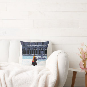 HARRY POTTER™ & Hedwig in HOGWARTS™ Courtyard Kudde