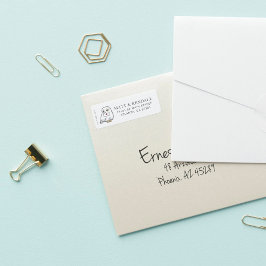 Harry Potter | Hedwig Specialleverans Baby Shower Returadress Etikett