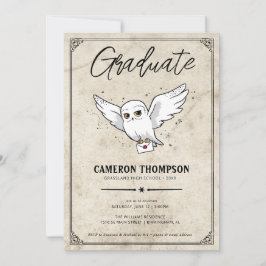 Harry Potter | Hedwig Studentfest Inbjudningar